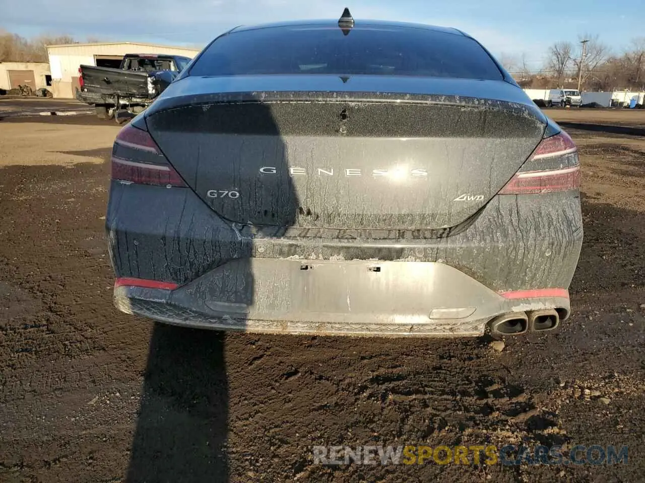 6 fotografías del automóvil dañado KMTG34TA6PU112825 GENESIS G70 BASE 2023