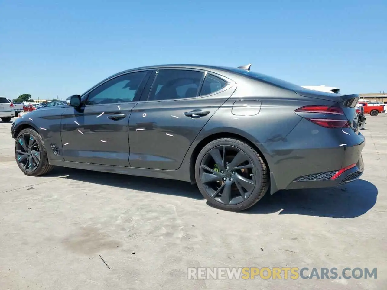 2 fotografías del automóvil dañado KMTG34TA6PU113067 GENESIS G70 BASE 2023