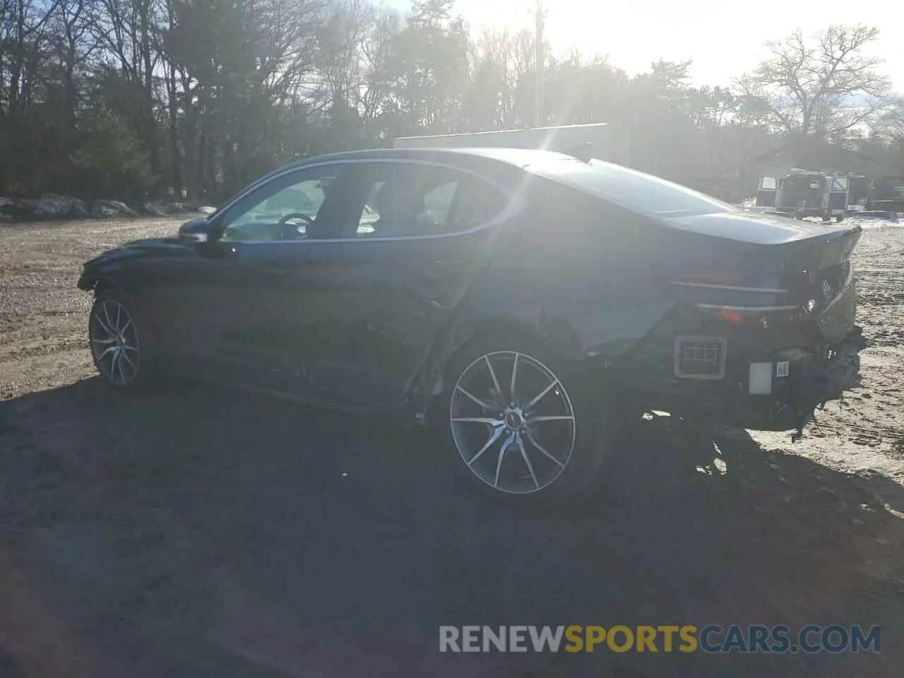 2 fotografías del automóvil dañado KMTG34TA6PU131665 GENESIS G70 BASE 2023