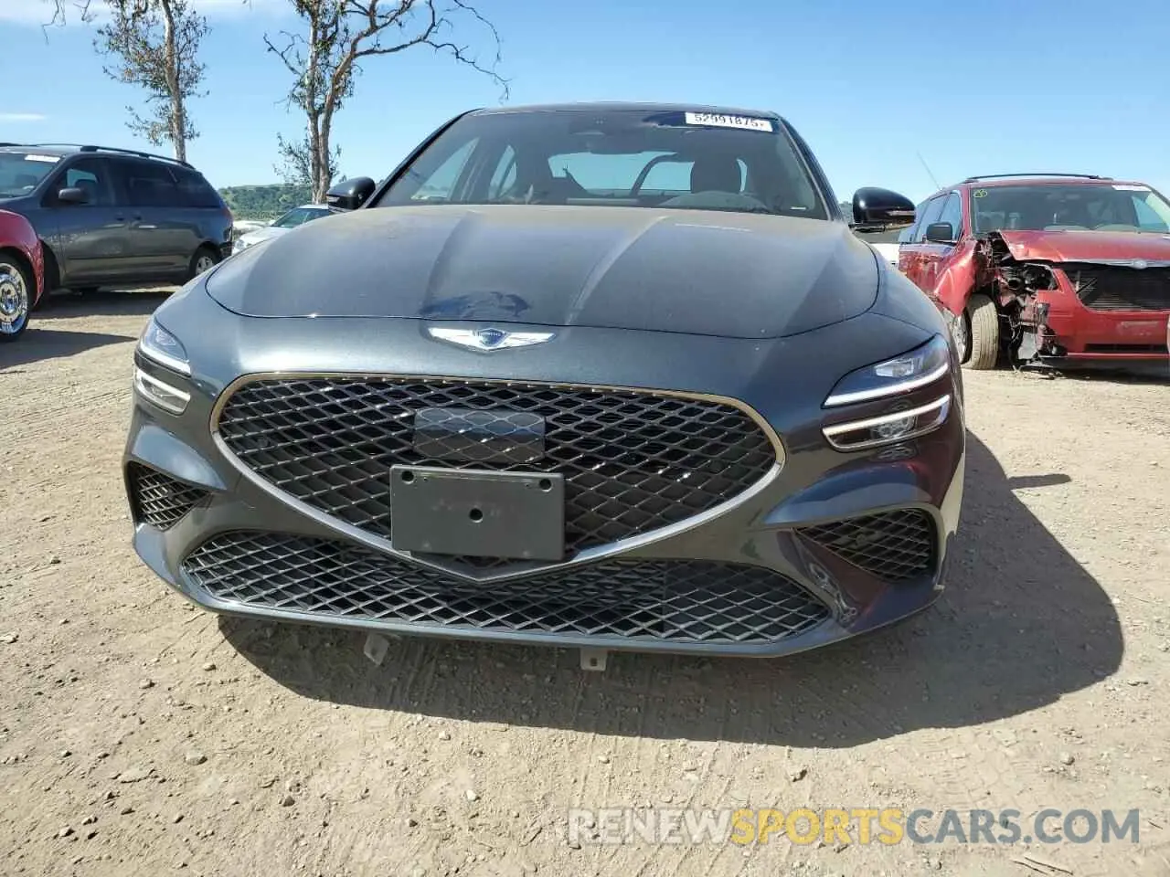 5 fotografías del automóvil dañado KMTG34TA7PU105270 GENESIS G70 BASE 2023