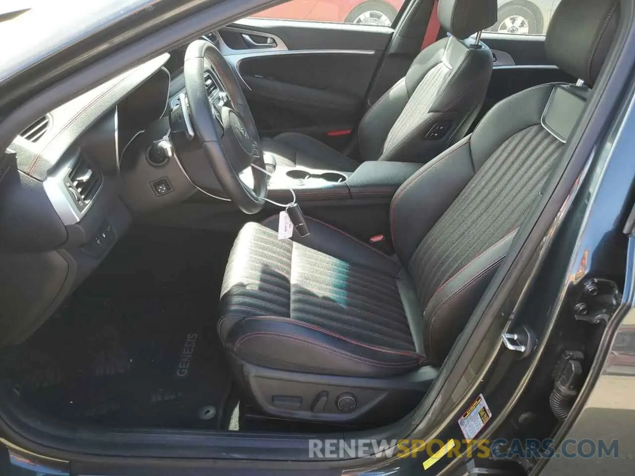 7 fotografías del automóvil dañado KMTG34TA7PU105270 GENESIS G70 BASE 2023