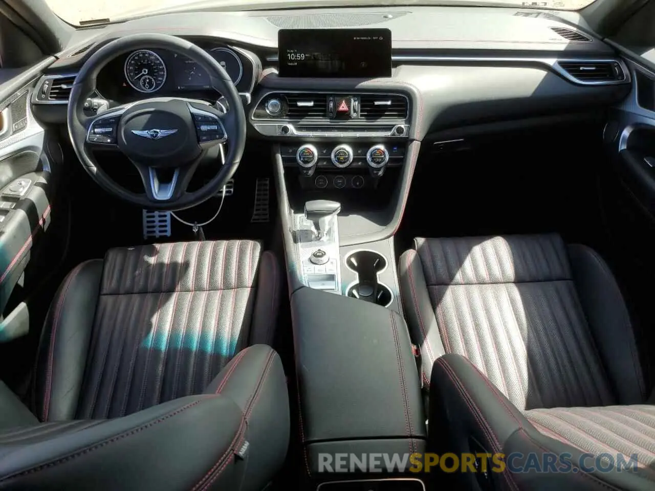 8 fotografías del automóvil dañado KMTG34TA7PU105270 GENESIS G70 BASE 2023