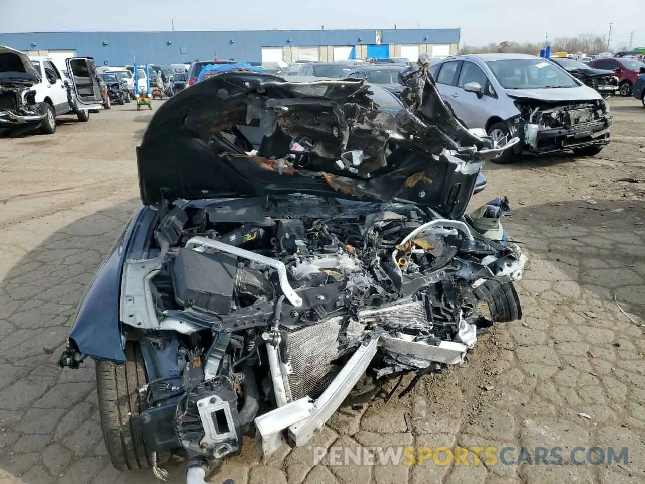 5 fotografías del automóvil dañado KMTG34TA7PU122568 GENESIS G70 BASE 2023