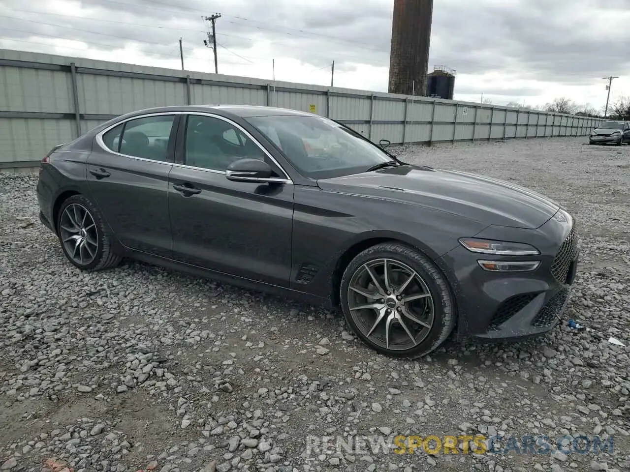 4 fotografías del automóvil dañado KMTG34TA7PU124188 GENESIS G70 BASE 2023
