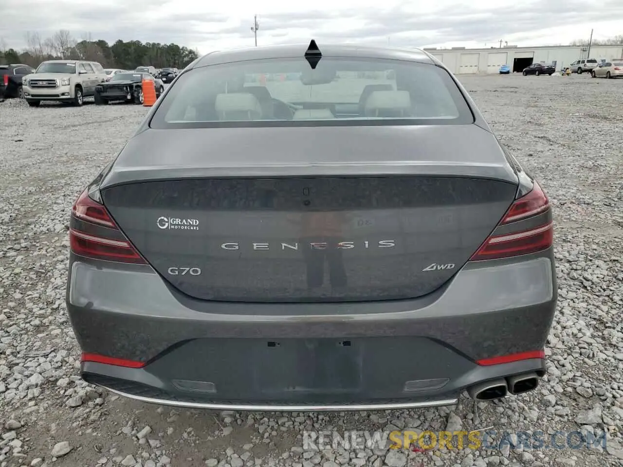 6 fotografías del automóvil dañado KMTG34TA7PU124188 GENESIS G70 BASE 2023