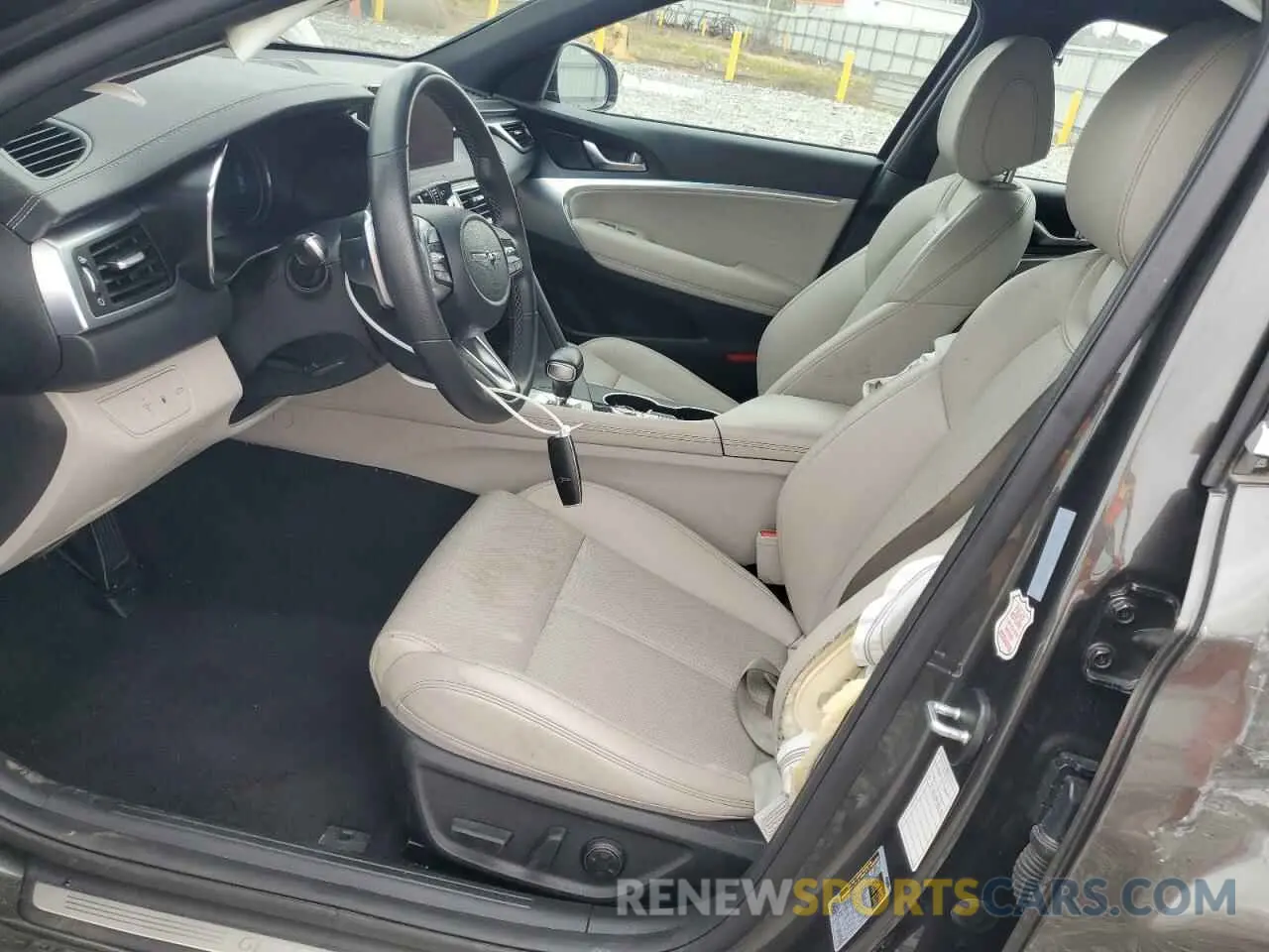 7 fotografías del automóvil dañado KMTG34TA7PU124188 GENESIS G70 BASE 2023