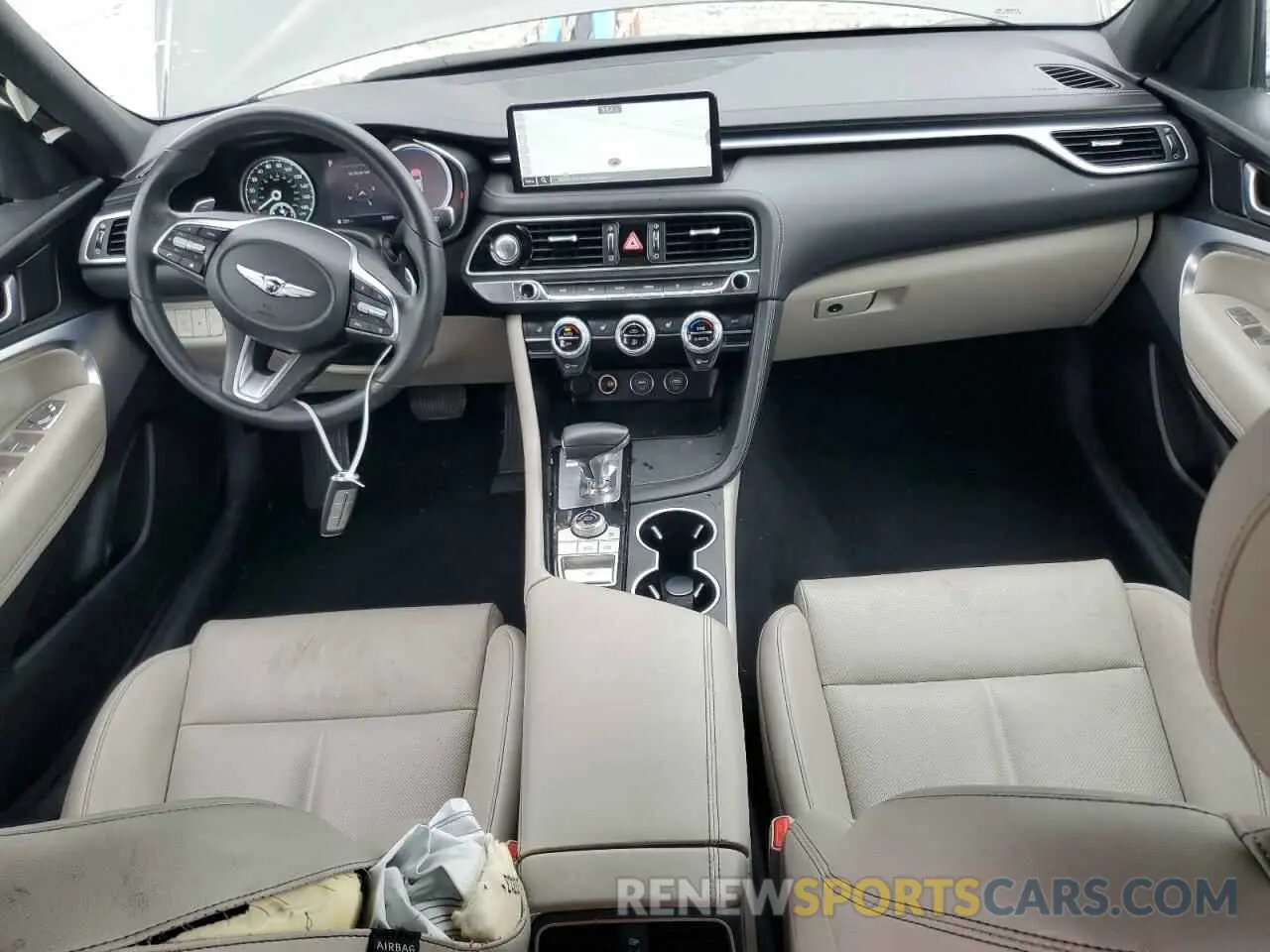 8 fotografías del automóvil dañado KMTG34TA7PU124188 GENESIS G70 BASE 2023