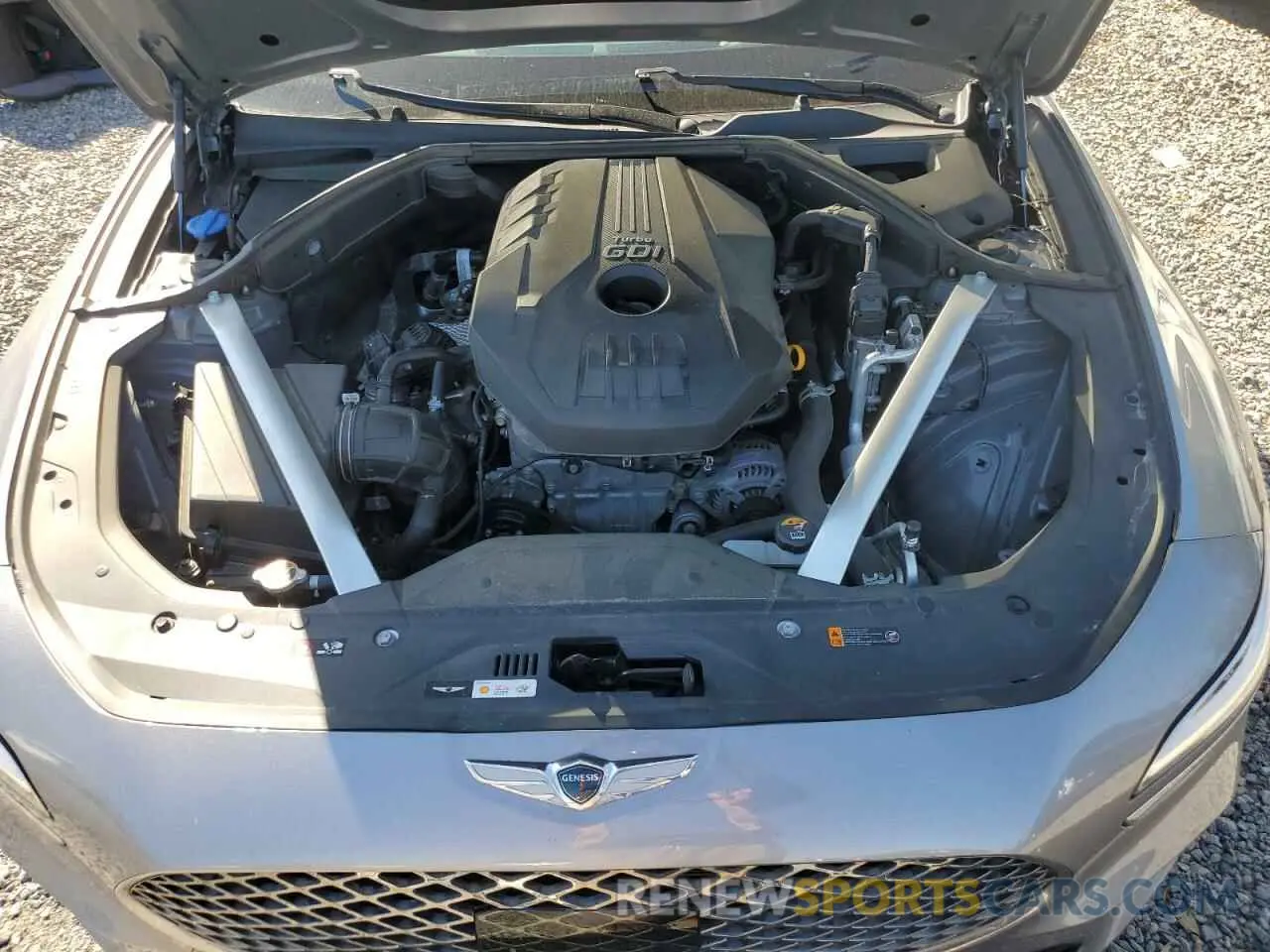 11 fotografías del automóvil dañado KMTG34TA7PU131495 GENESIS G70 BASE 2023