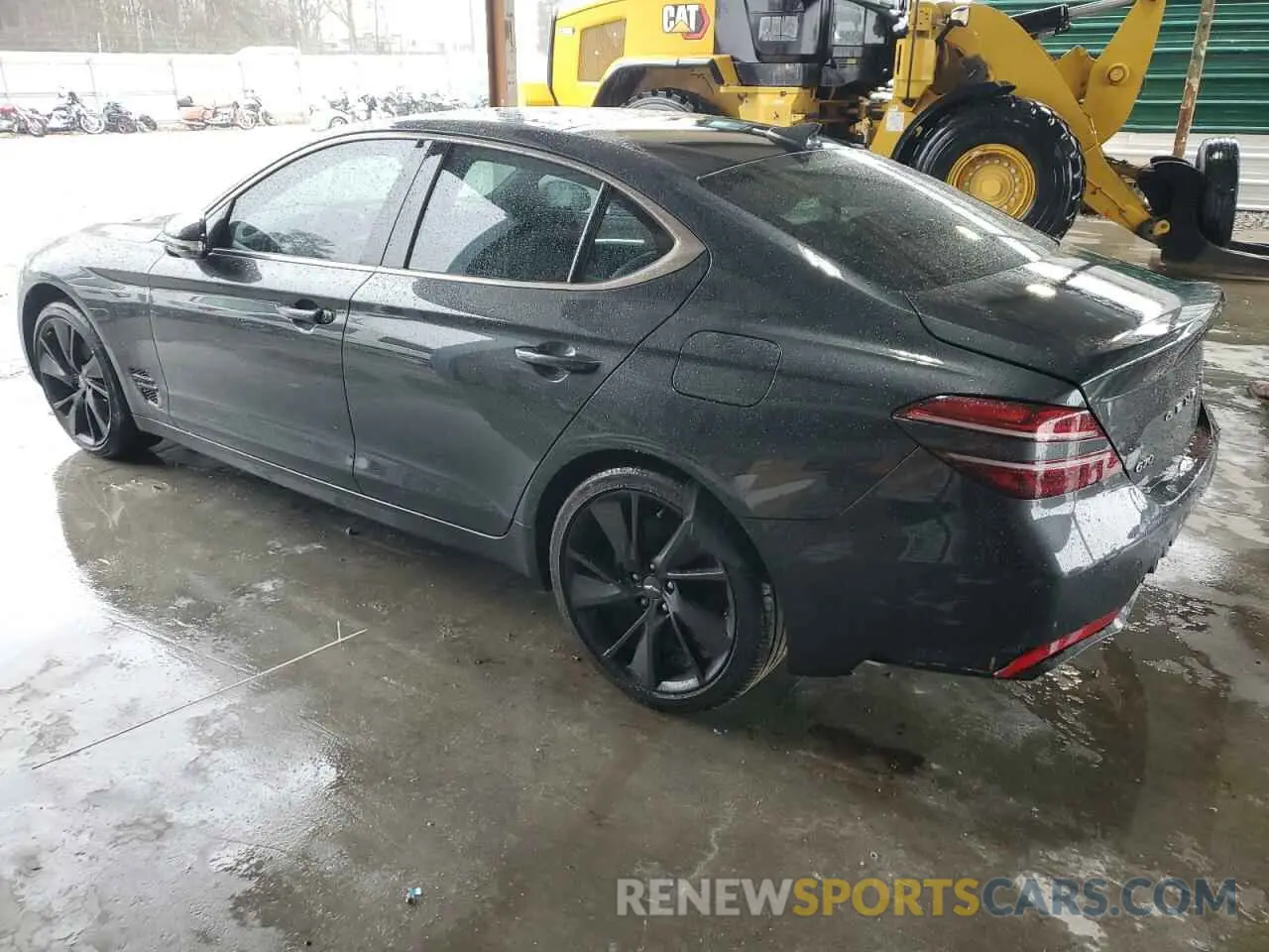 2 fotografías del automóvil dañado KMTG34TA8PU126273 GENESIS G70 BASE 2023