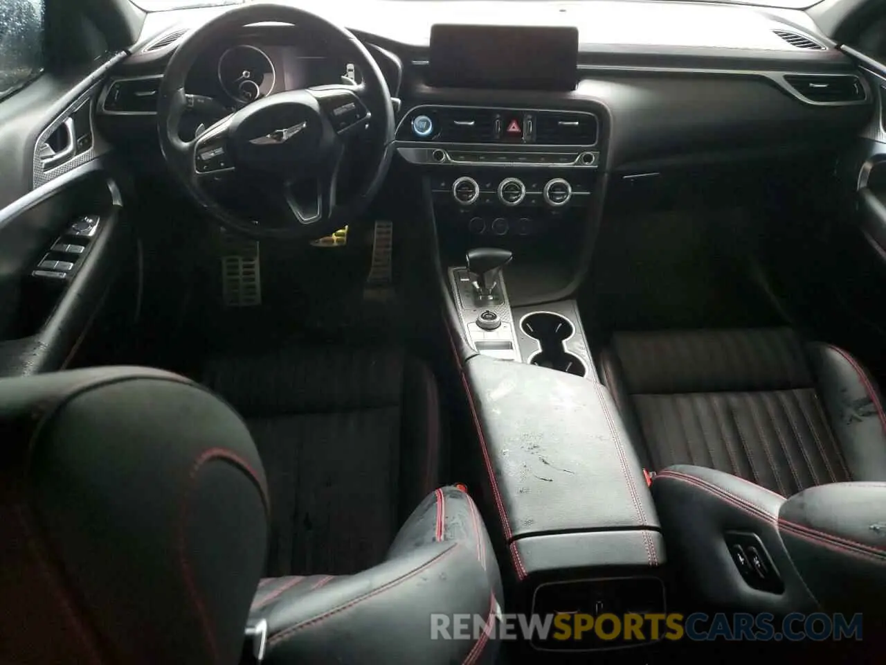8 fotografías del automóvil dañado KMTG34TA8PU126273 GENESIS G70 BASE 2023