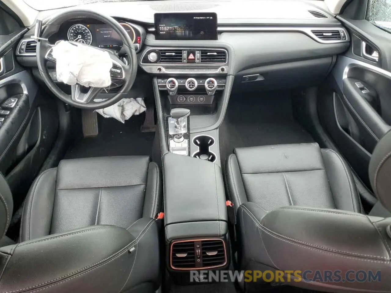 8 fotografías del automóvil dañado KMTG34TA9PU123771 GENESIS G70 BASE 2023