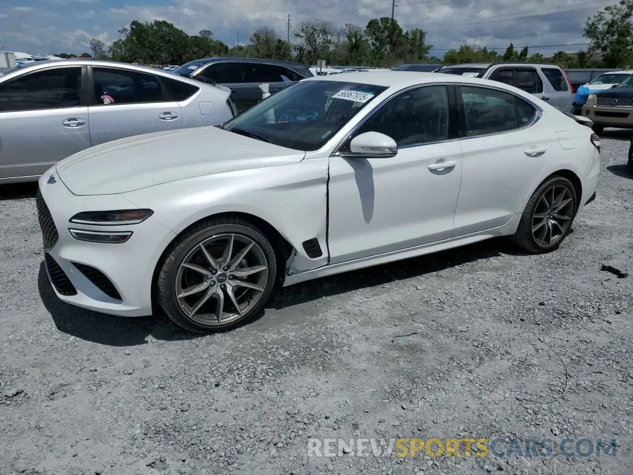 1 fotografías del automóvil dañado KMTG34TA9PU131837 GENESIS G70 BASE 2023
