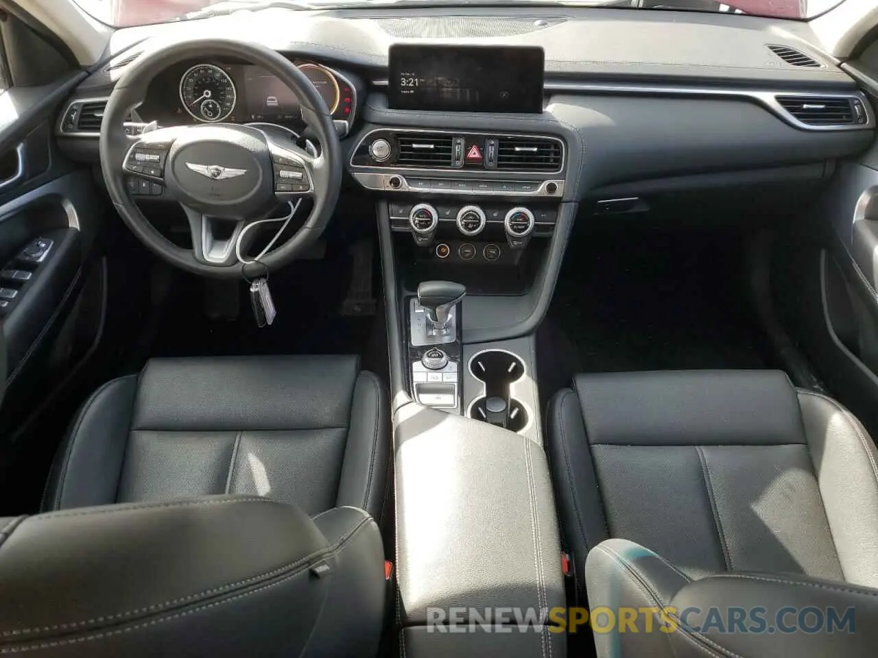 8 fotografías del automóvil dañado KMTG34TAXPU129255 GENESIS G70 BASE 2023