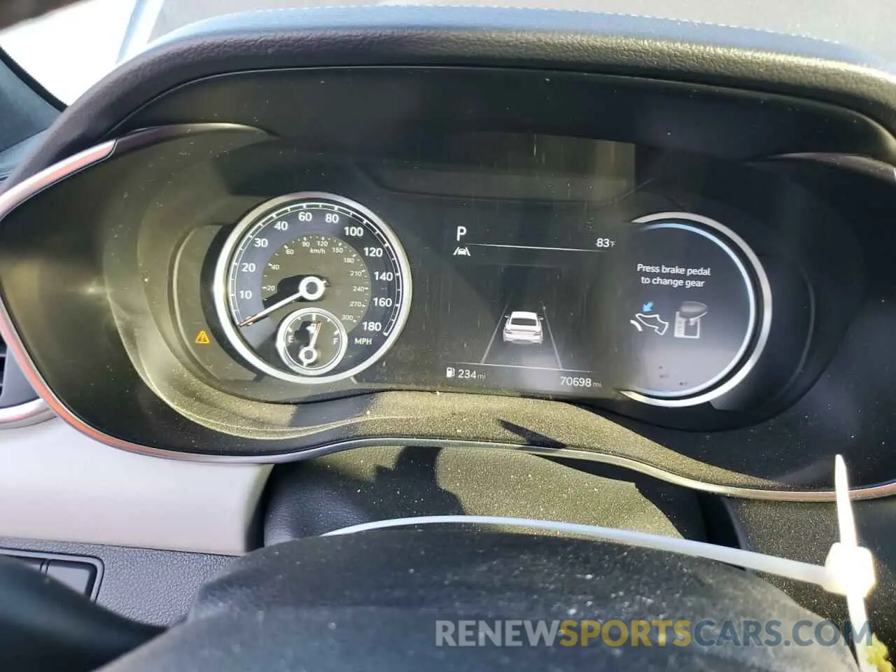 9 fotografías del automóvil dañado KMTG54TE1PU106881 GENESIS G70 BASE 2023