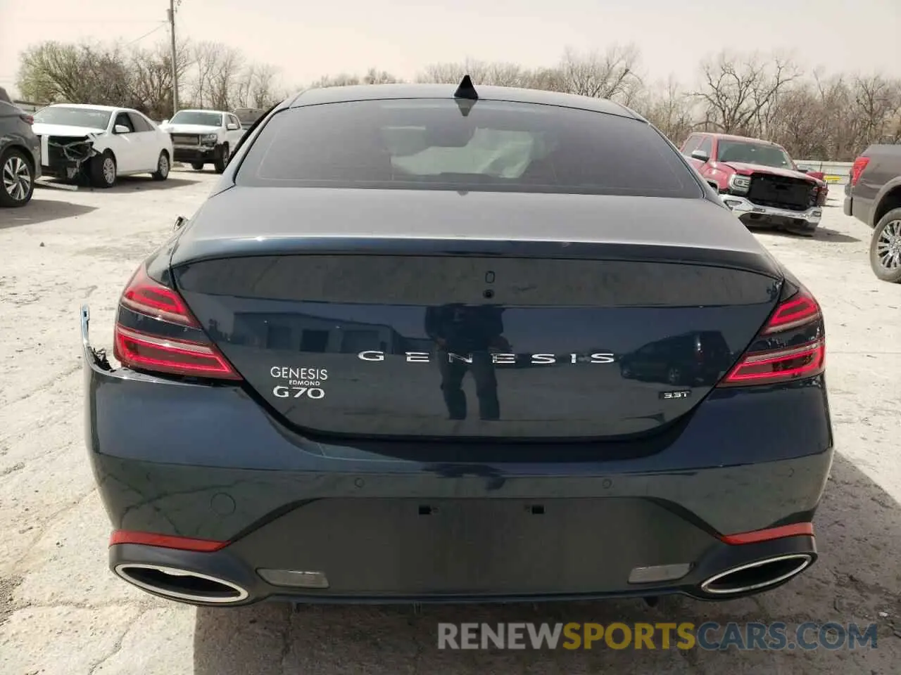 6 fotografías del automóvil dañado KMTG54TE4PU113520 GENESIS G70 BASE 2023