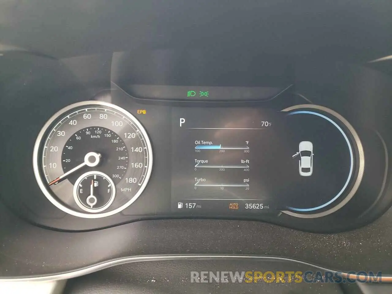 9 fotografías del automóvil dañado KMTG54TE4PU113520 GENESIS G70 BASE 2023