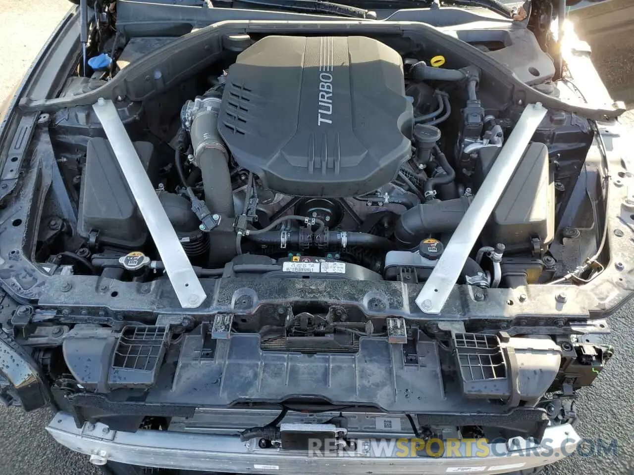 12 fotografías del automóvil dañado KMTG54TE4PU122153 GENESIS G70 BASE 2023