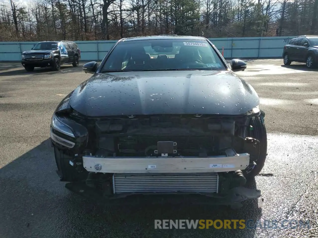 5 fotografías del automóvil dañado KMTG54TE4PU122153 GENESIS G70 BASE 2023