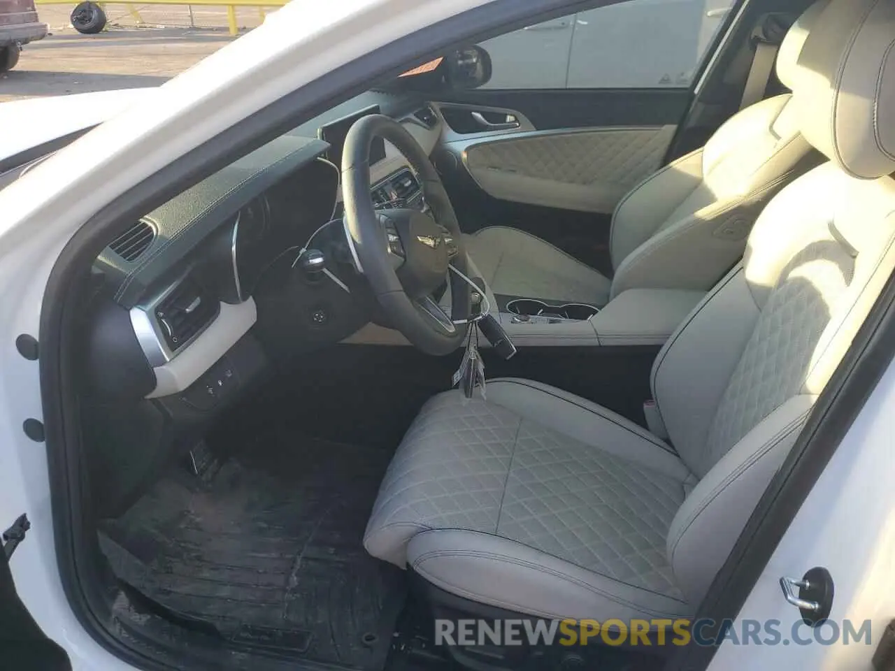 7 fotografías del automóvil dañado KMTG54TE5PU128933 GENESIS G70 BASE 2023