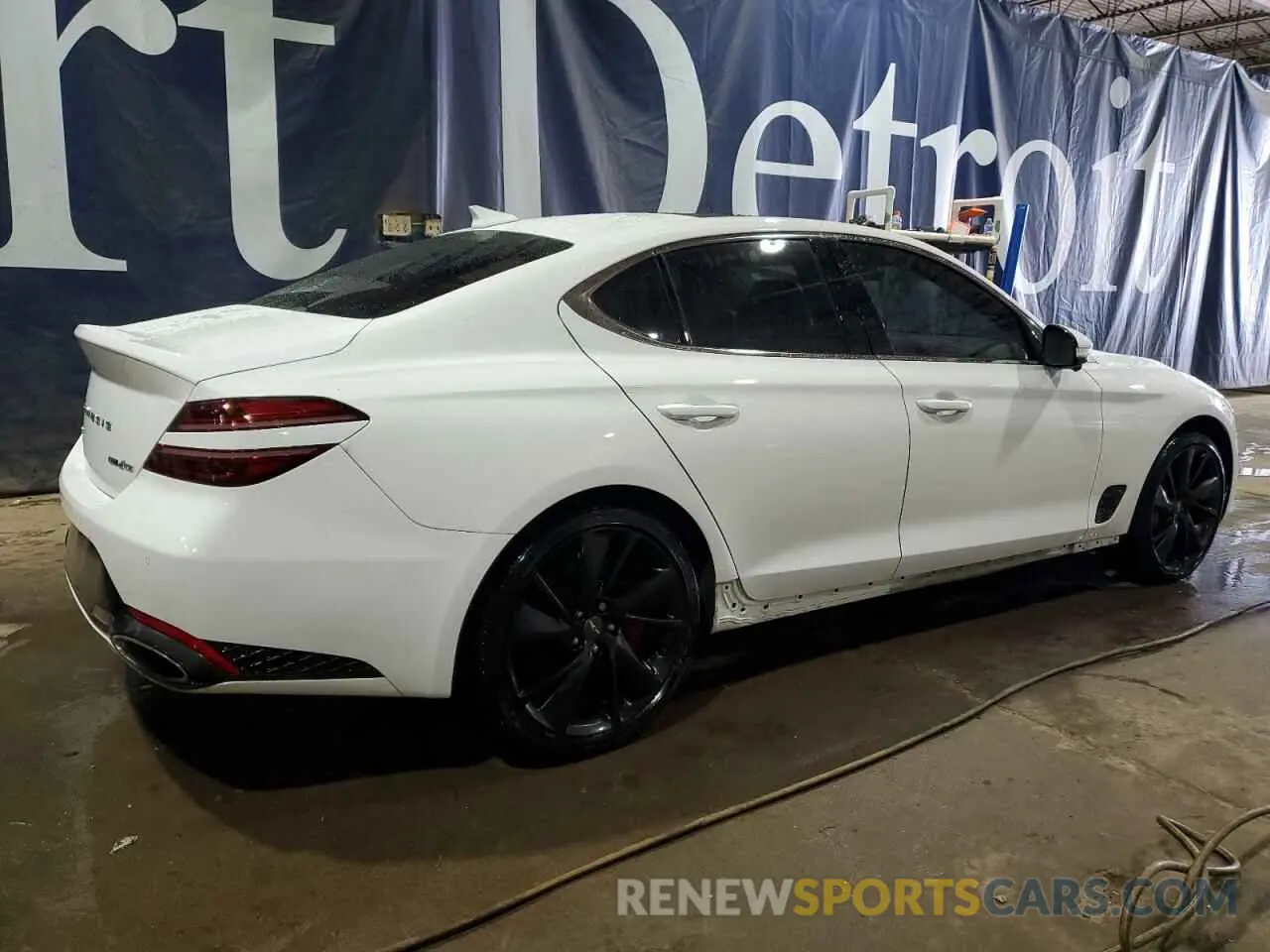 3 fotografías del automóvil dañado KMTG54TE6PU114331 GENESIS G70 BASE 2023