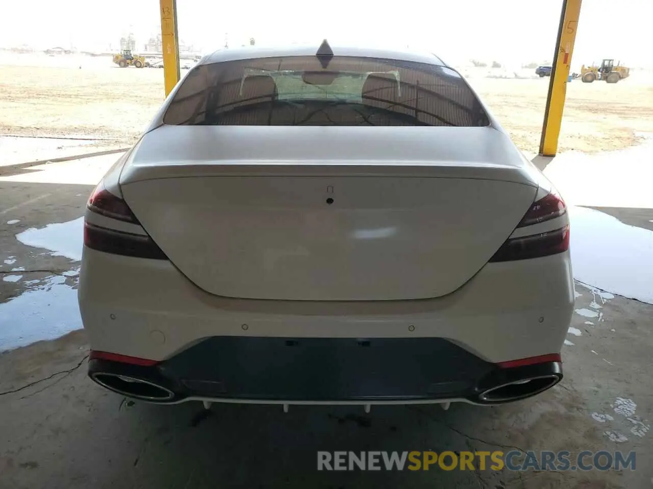 6 fotografías del automóvil dañado KMTG54TEXPU108841 GENESIS G70 BASE 2023