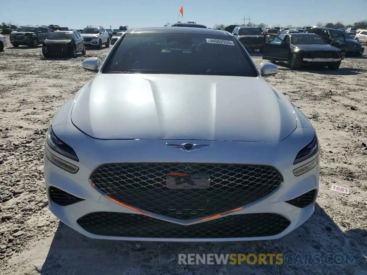 5 fotografías del automóvil dañado KMTG54TEXPU125509 GENESIS G70 BASE 2023
