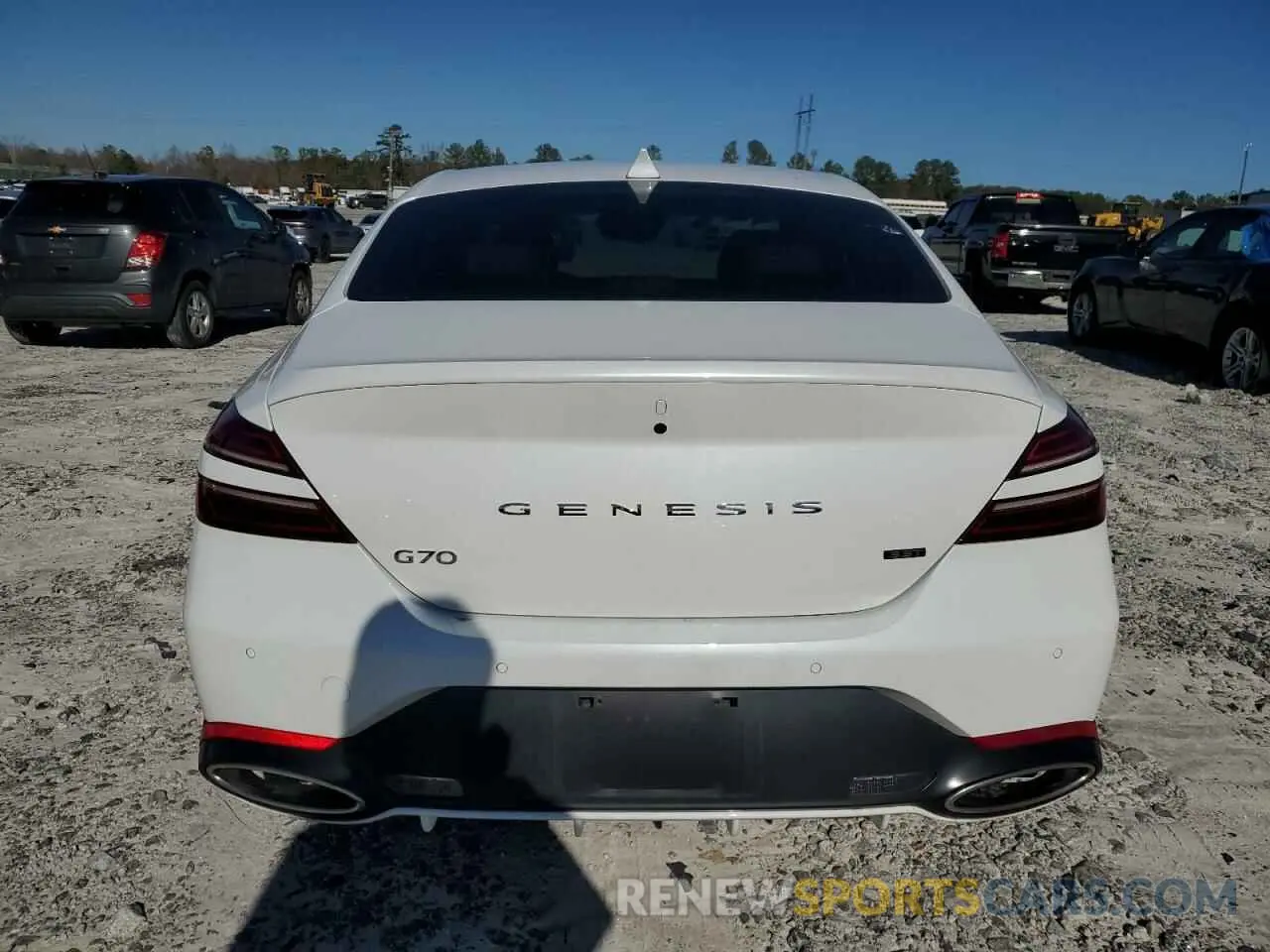 6 fotografías del automóvil dañado KMTG54TEXPU125509 GENESIS G70 BASE 2023