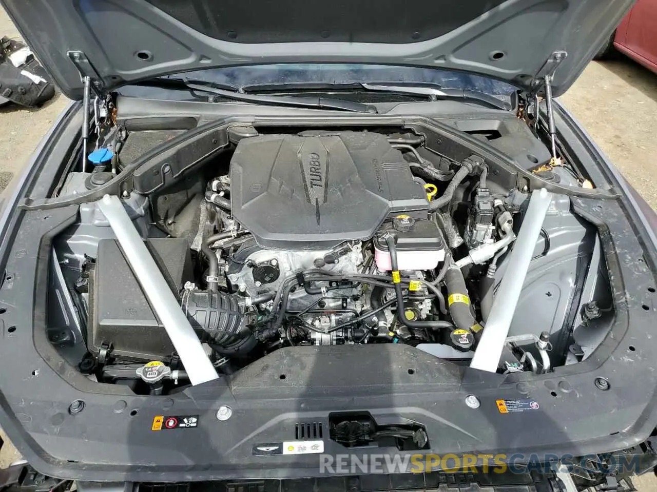 11 fotografías del automóvil dañado KMTG34SC0RU139931 GENESIS G70 BASE 2024
