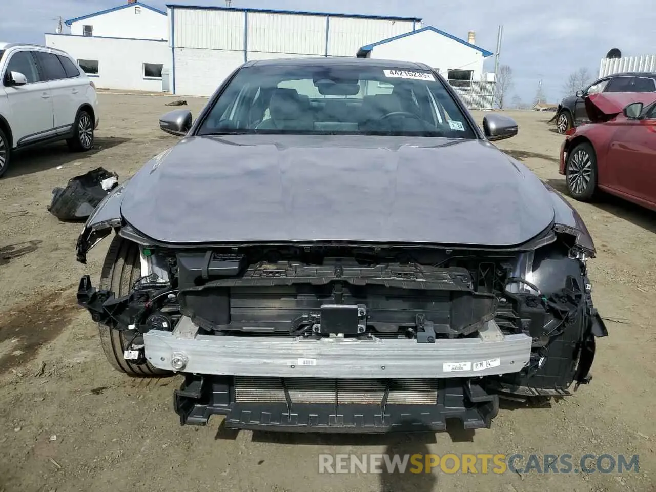 5 fotografías del automóvil dañado KMTG34SC0RU139931 GENESIS G70 BASE 2024