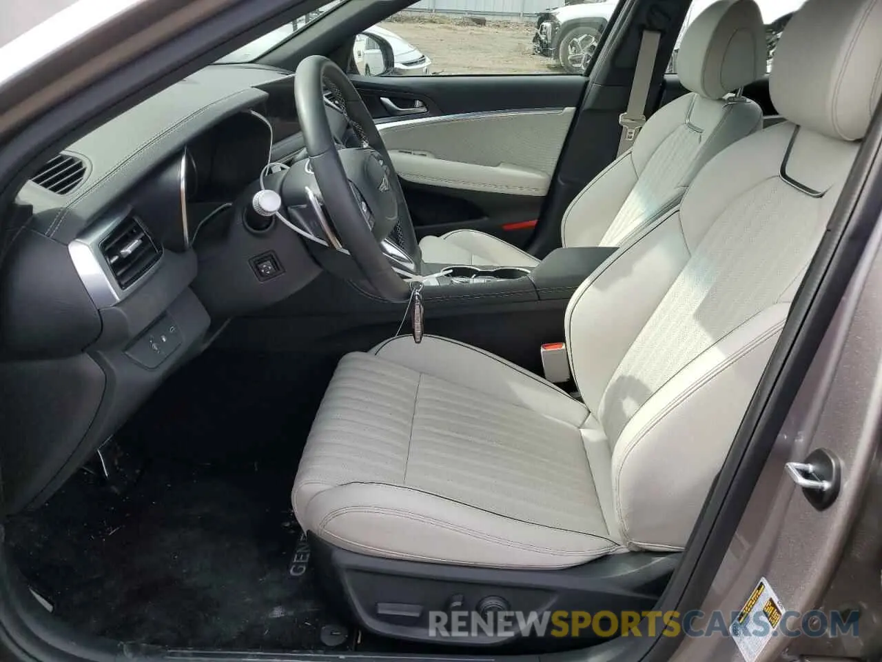 7 fotografías del automóvil dañado KMTG34SC0RU139931 GENESIS G70 BASE 2024
