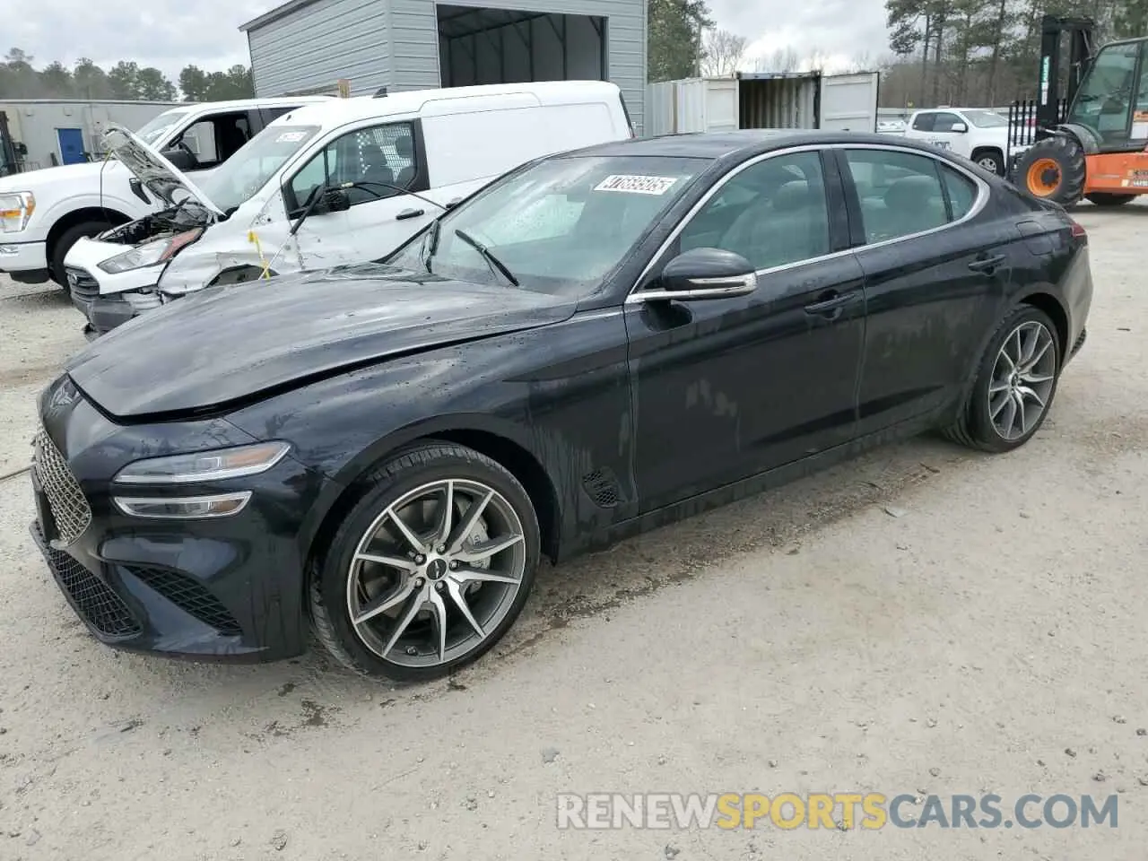 1 fotografías del automóvil dañado KMTG34SC4RU143058 GENESIS G70 BASE 2024