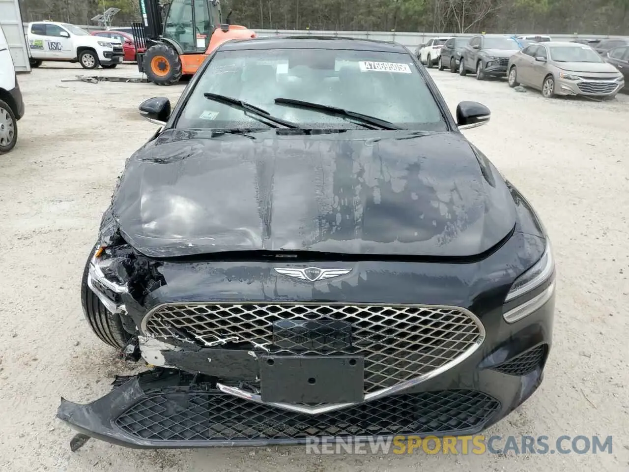 5 fotografías del automóvil dañado KMTG34SC4RU143058 GENESIS G70 BASE 2024