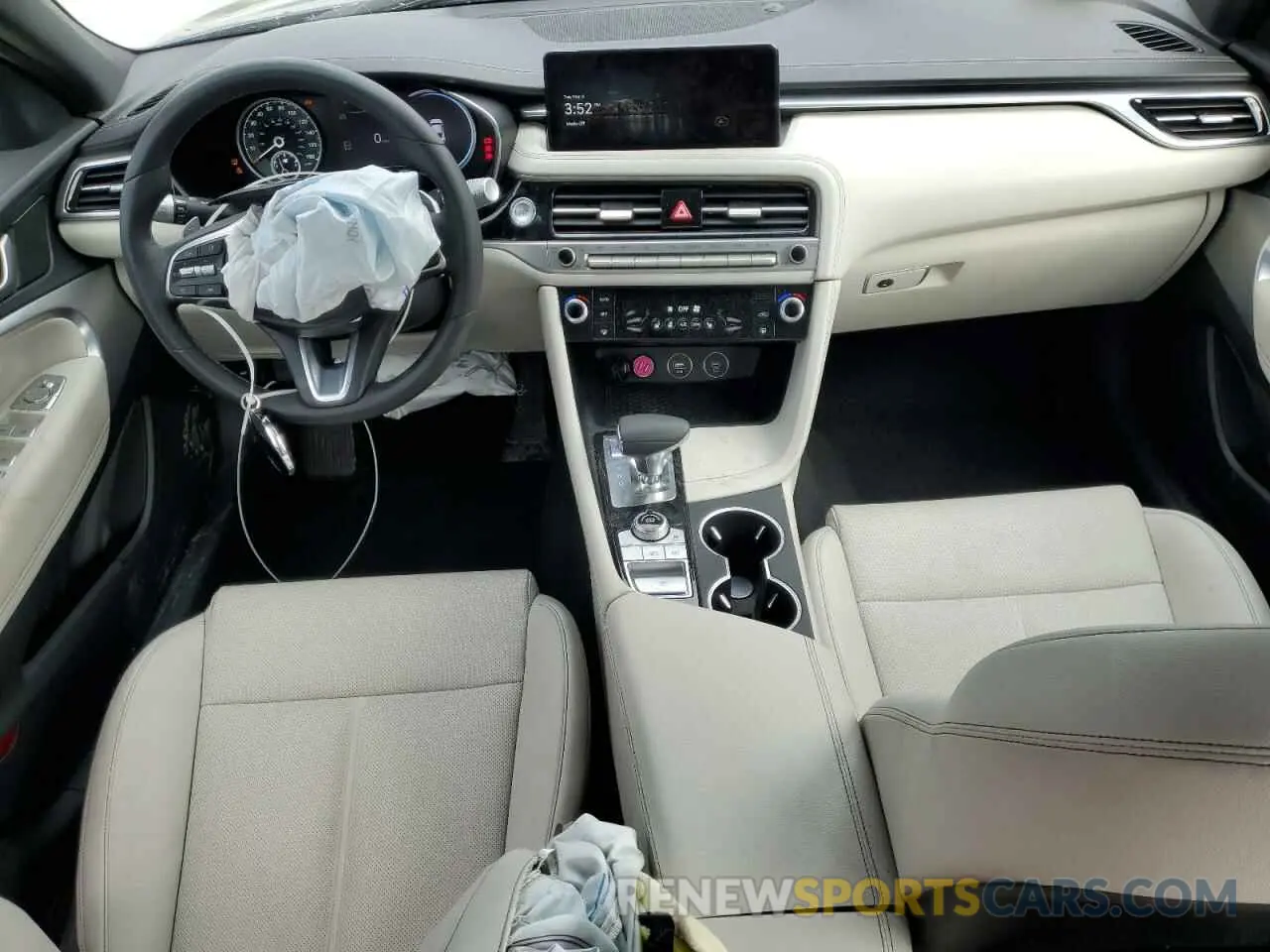 8 fotografías del automóvil dañado KMTG34SC4RU143058 GENESIS G70 BASE 2024