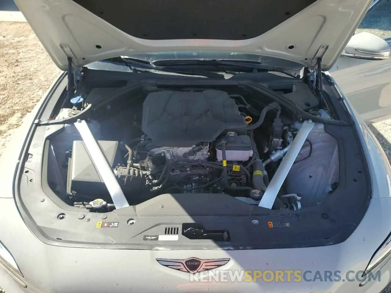 11 fotografías del automóvil dañado KMTG34SC5RU142873 GENESIS G70 BASE 2024