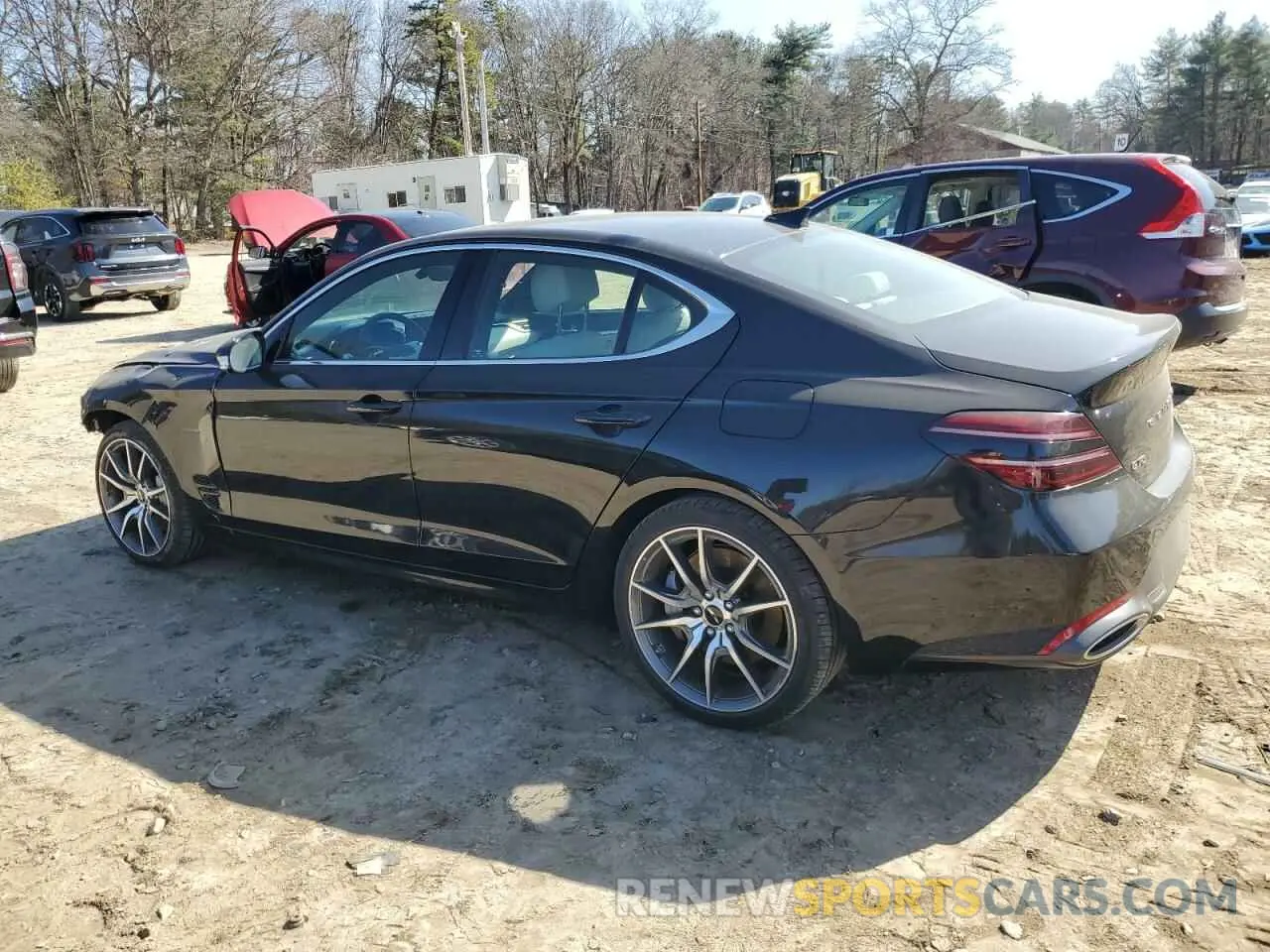 2 fotografías del automóvil dañado KMTG34SC5RU143084 GENESIS G70 BASE 2024