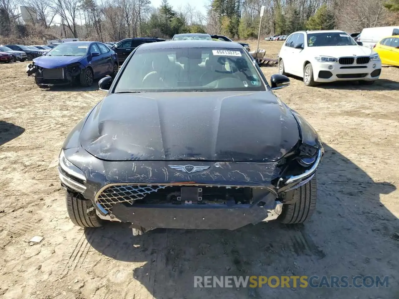 5 fotografías del automóvil dañado KMTG34SC5RU143084 GENESIS G70 BASE 2024