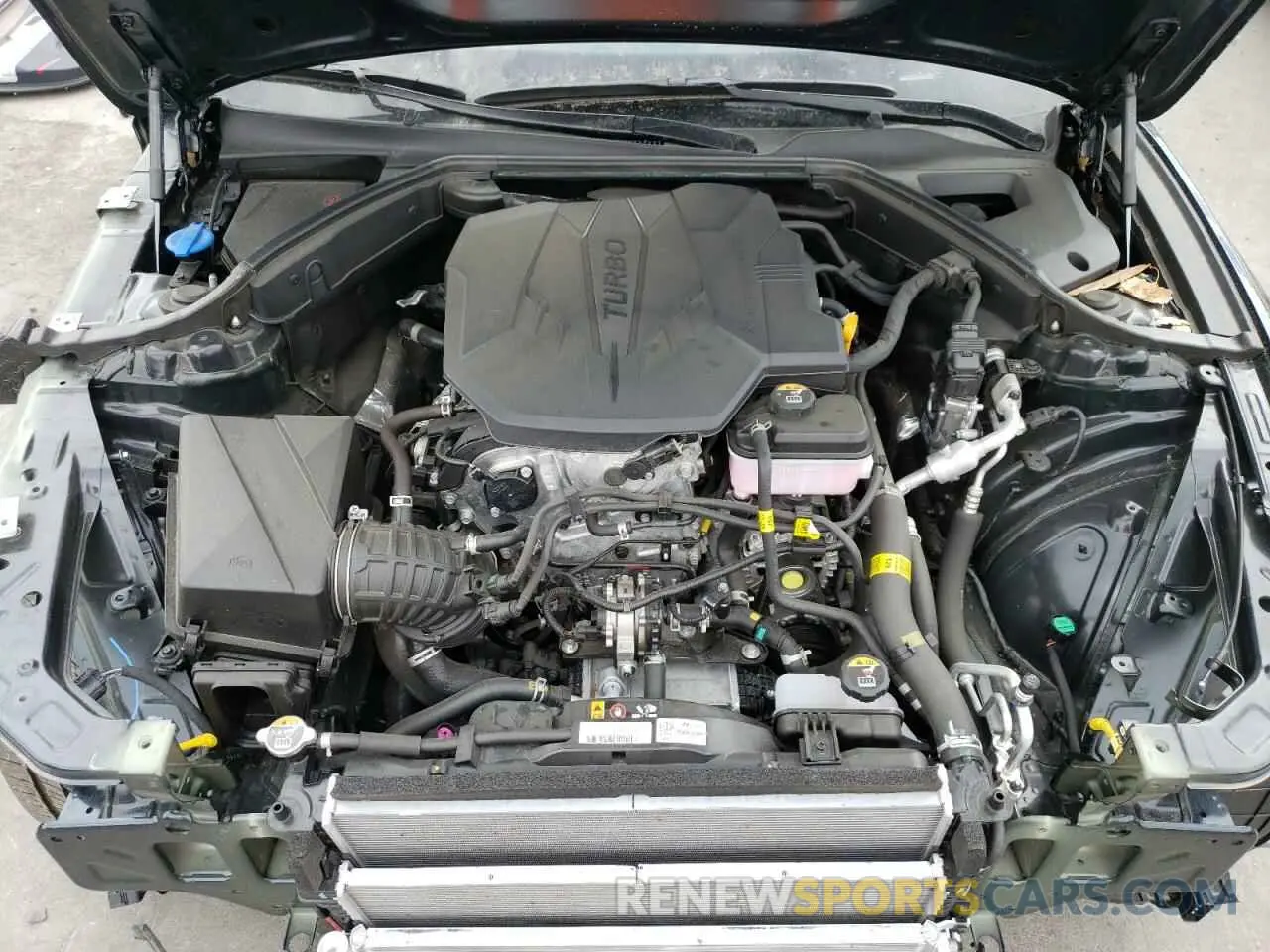 11 fotografías del automóvil dañado KMTG34SC7RU140896 GENESIS G70 BASE 2024