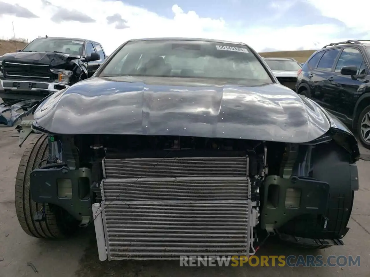 5 fotografías del automóvil dañado KMTG34SC7RU140896 GENESIS G70 BASE 2024