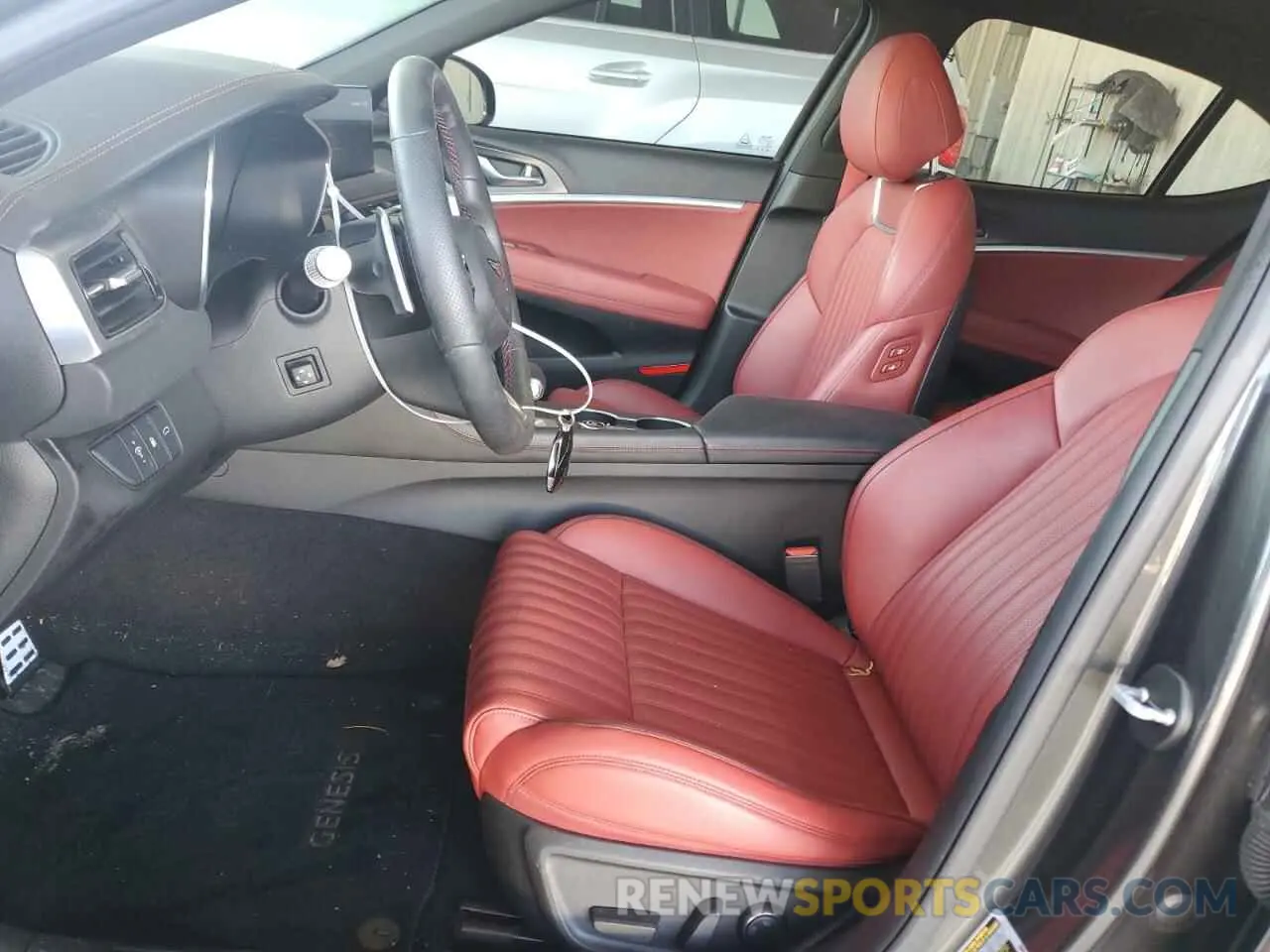 7 fotografías del automóvil dañado KMTG34SC8RU136338 GENESIS G70 BASE 2024