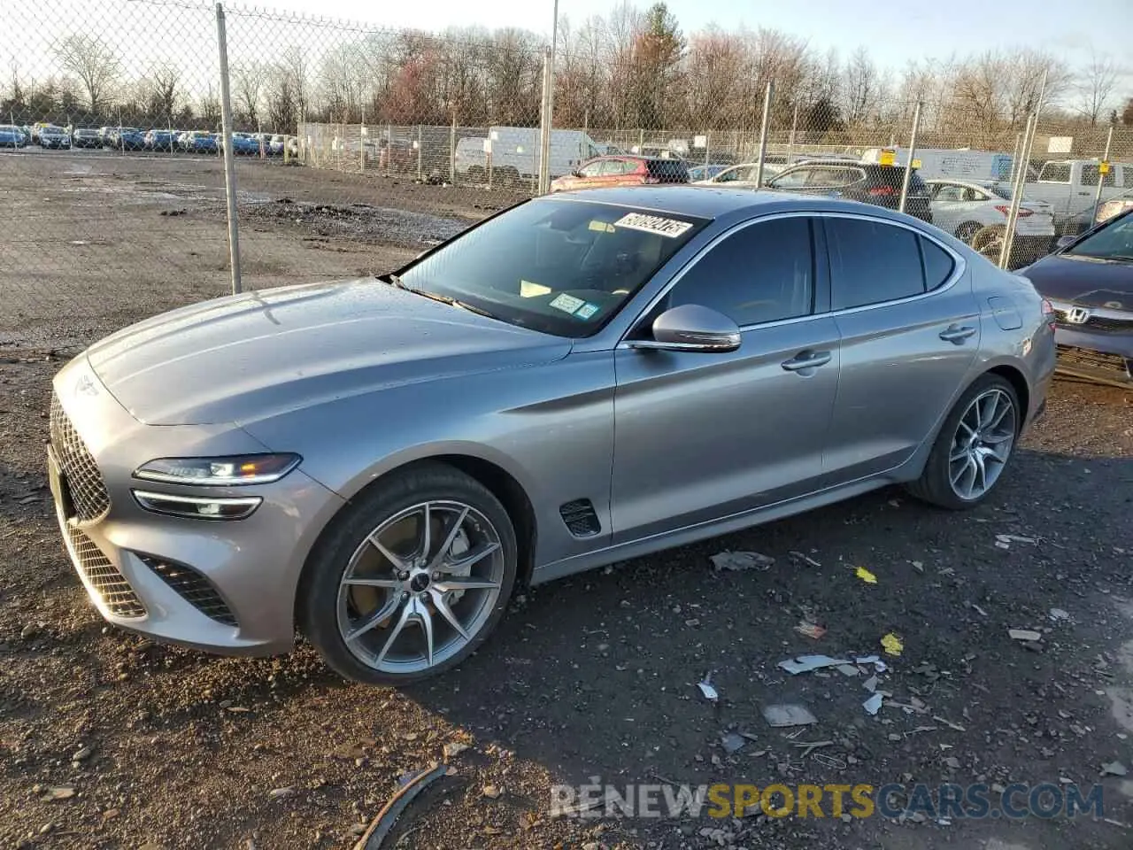 1 fotografías del automóvil dañado KMTG34SC8RU140244 GENESIS G70 BASE 2024