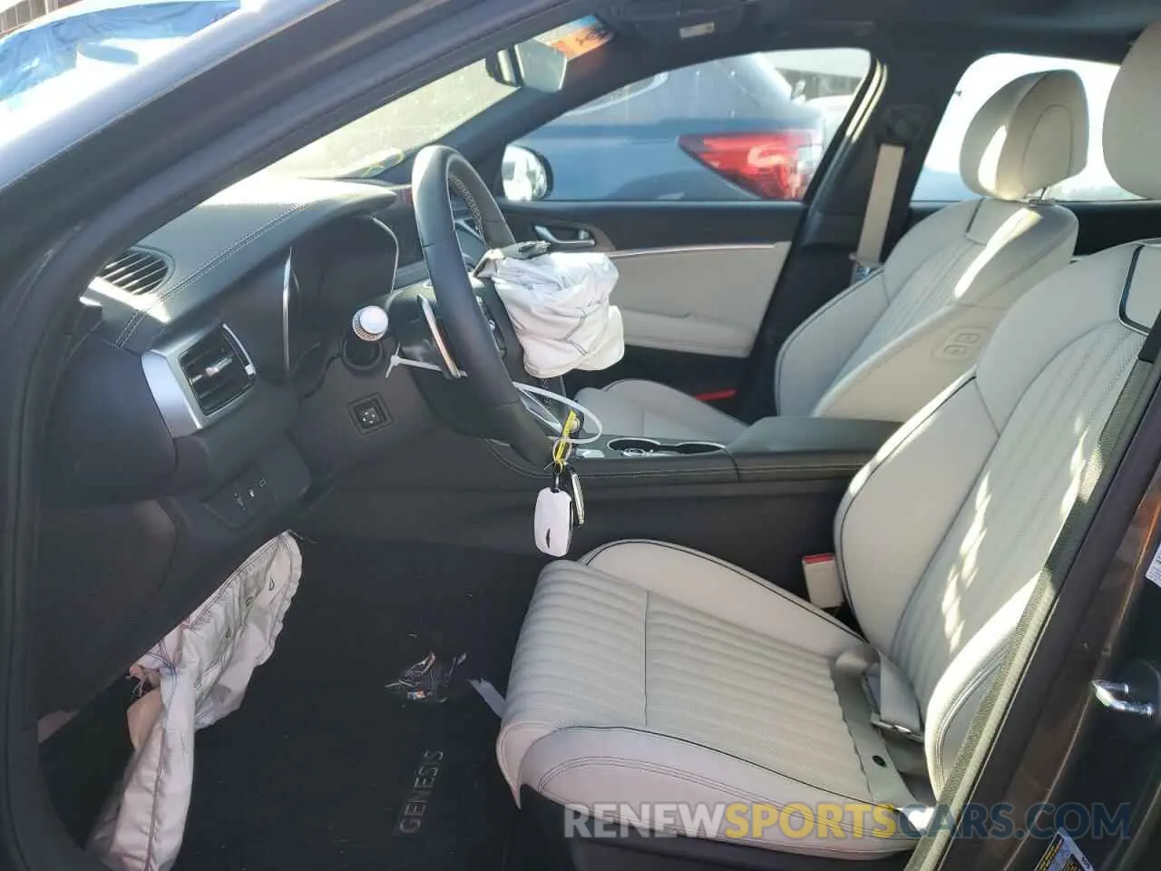 7 fotografías del automóvil dañado KMTG34SC9RU141502 GENESIS G70 BASE 2024