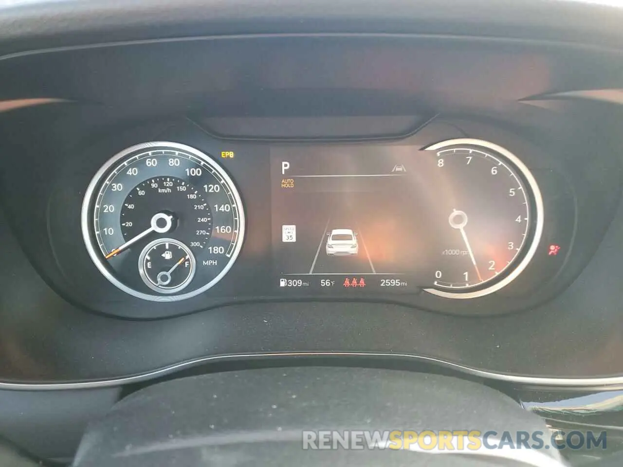 9 fotografías del automóvil dañado KMTG34SC9RU141502 GENESIS G70 BASE 2024