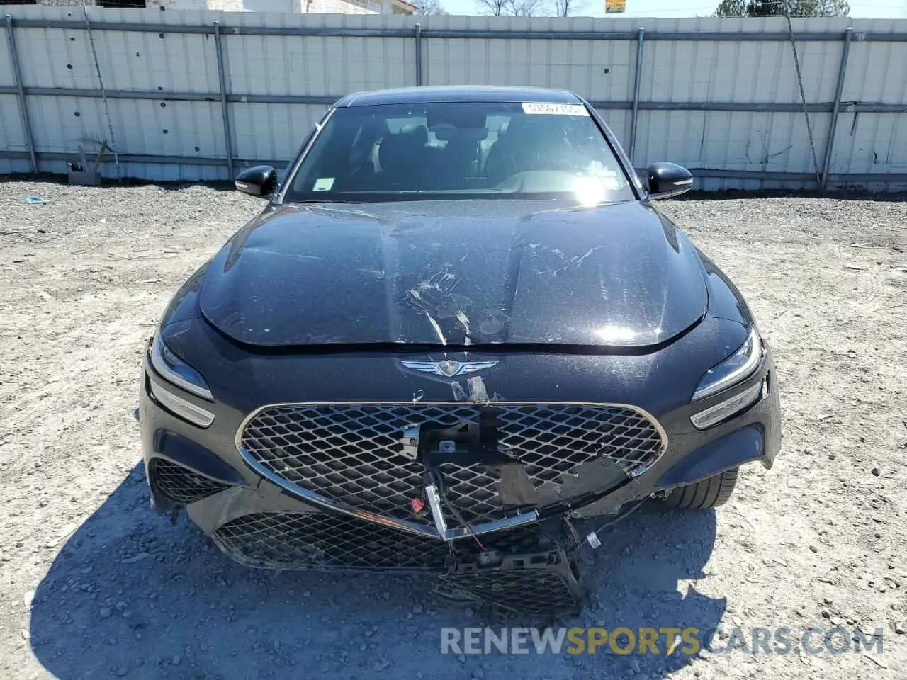 5 fotografías del automóvil dañado KMTG34SCXRU138219 GENESIS G70 BASE 2024