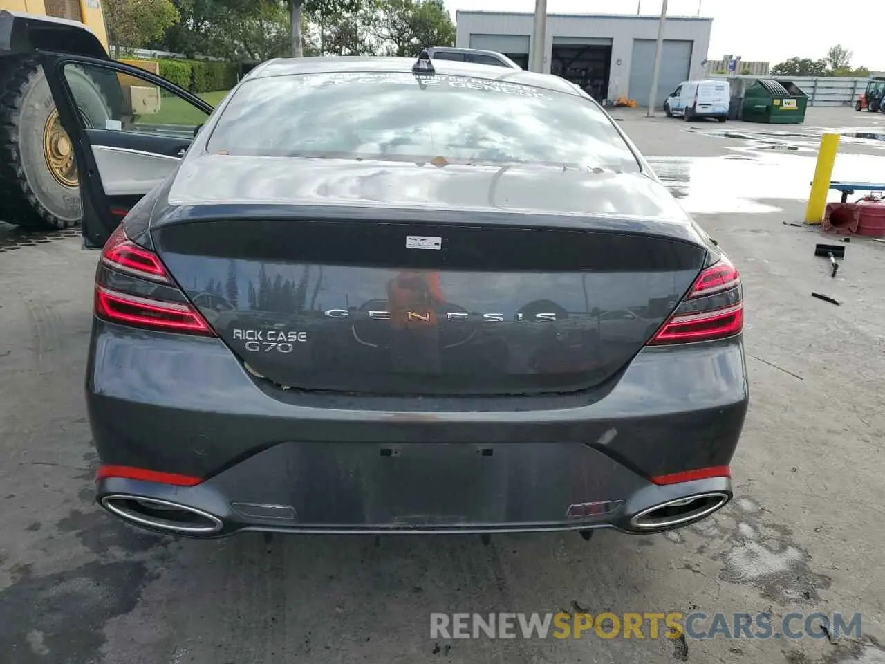 6 fotografías del automóvil dañado KMTG34SC0SU144360 GENESIS G70 BASE 2025