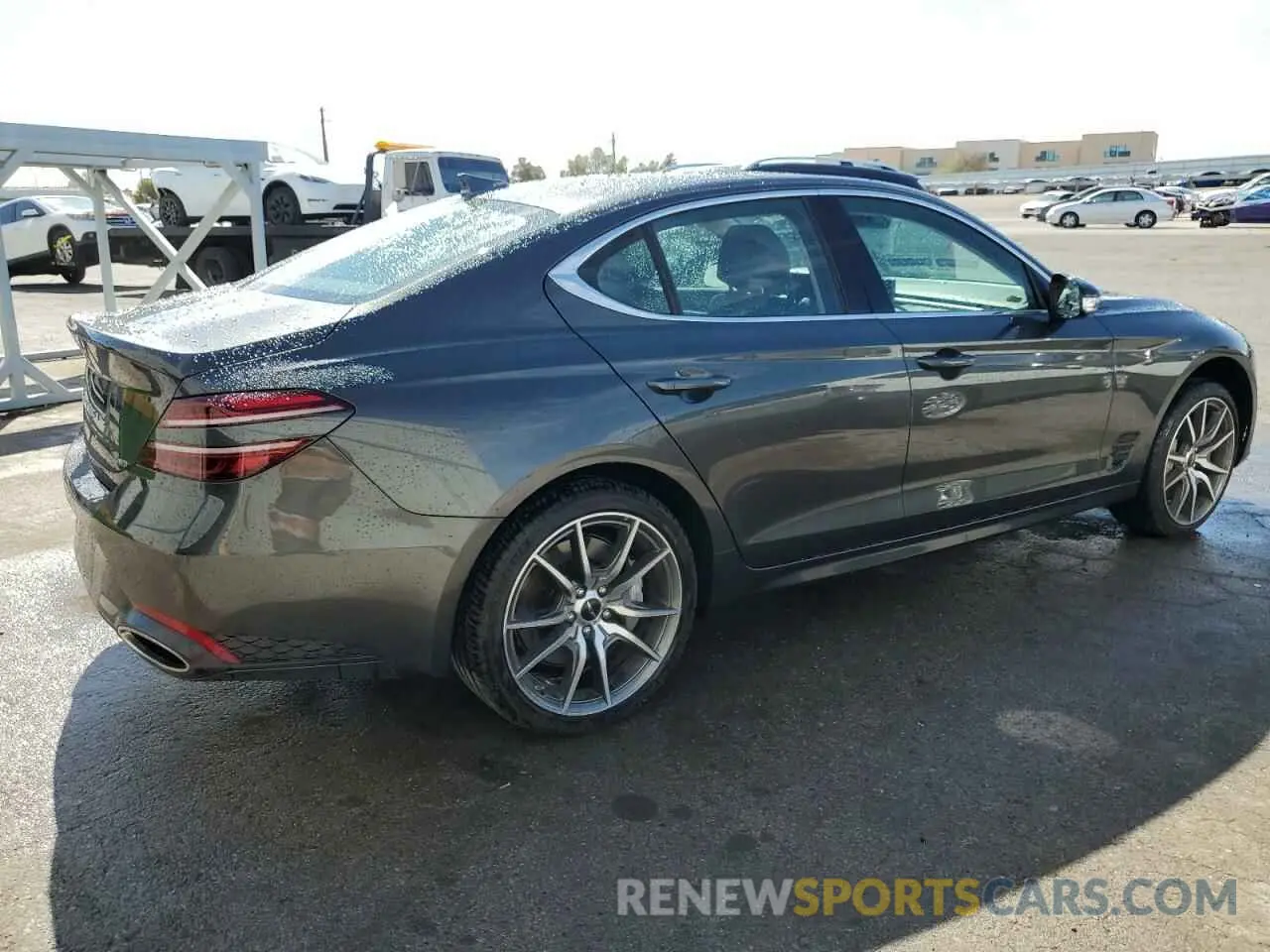 3 fotografías del automóvil dañado KMTG34SC1SU151883 GENESIS G70 BASE 2025