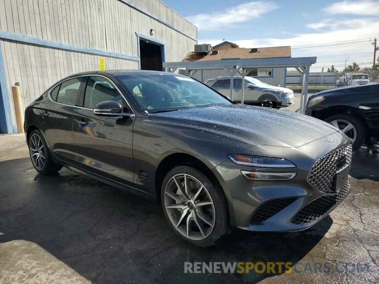 4 fotografías del automóvil dañado KMTG34SC1SU151883 GENESIS G70 BASE 2025