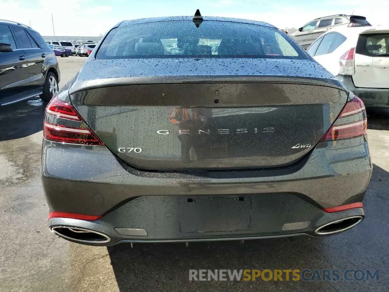 6 fotografías del automóvil dañado KMTG34SC1SU151883 GENESIS G70 BASE 2025