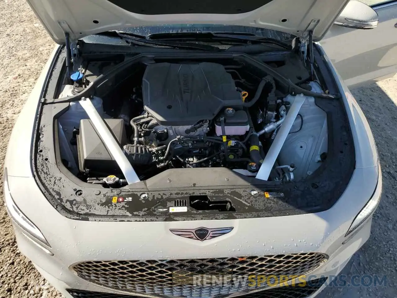 11 fotografías del automóvil dañado KMTG34SC2SU150418 GENESIS G70 BASE 2025