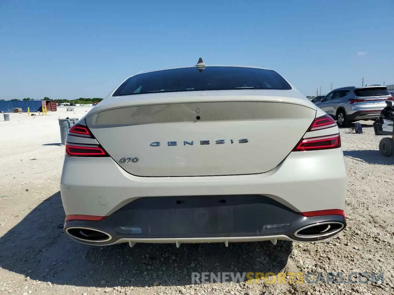 6 fotografías del automóvil dañado KMTG34SC2SU150418 GENESIS G70 BASE 2025