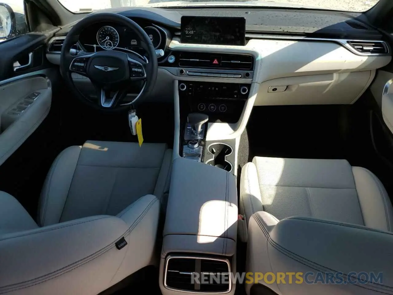 8 fotografías del automóvil dañado KMTG34SC2SU150418 GENESIS G70 BASE 2025